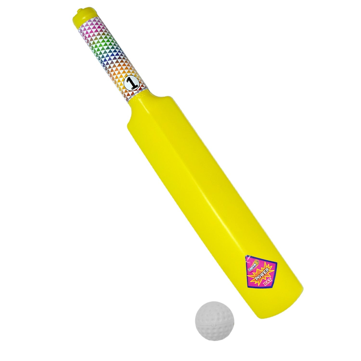 Plastic cricket set including bat and ball, suitable for kids Plastic cricket set including bat and ball, suitable for kids